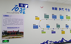 醫(yī)藥公司文化墻_發(fā)展歷程文化墻