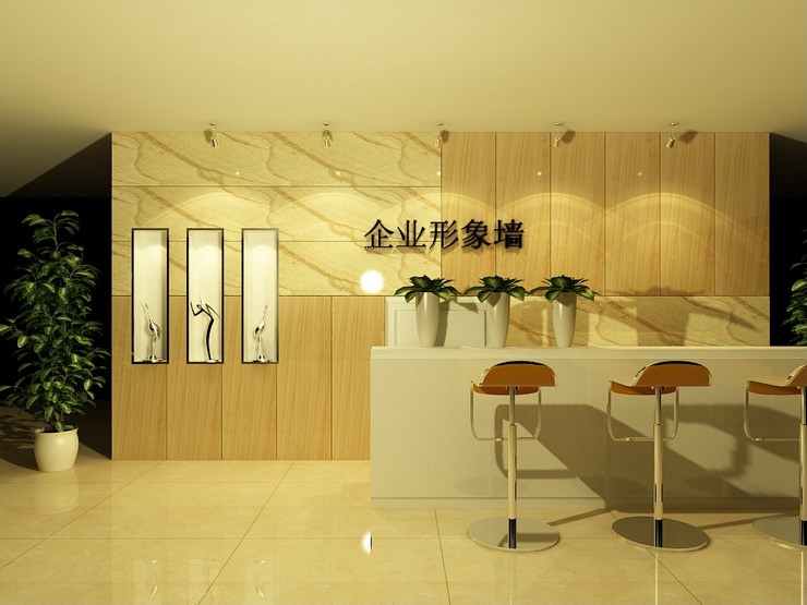 企業(yè)形象墻設(shè)計效果圖欣賞